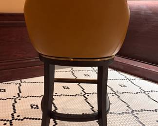 Set of 4 Frontgate Blanchette Swivel Bar Stools -- Brand New! Each Measures 24" W x 24" D with 29" Seat Height. Photo 3 of 3. 