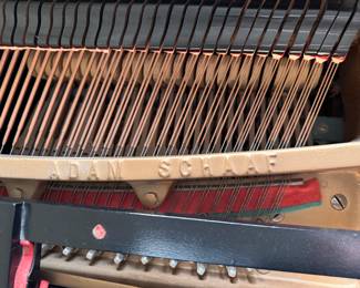 Schaaf Baby Grand Piano. Serial Number 58530. Photo 6 of 8. 