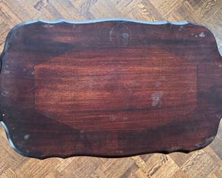 Antique Accent Table. Measures 32" W x 18" D x 30" H. Photo 3 of 3. 