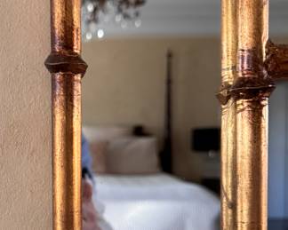 Hive Home Chinese Chippendale Gilt Wood Mirror. Measures Approximately 38" W x 58" H. Photo 2 of 3.