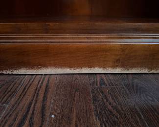 Mahogany Federal-Style Bookcase with Interior Lighting - 2 Available. Great As Is But Would Be Wonderful Painting. Ask Us For Resources. Each Measures 46" W x 18" D x 82" H. Photo 3 of 3. 