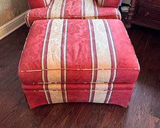 Baker Furniture Club Chair With Down Filled Cushion. May Need ReUpholstering. Matching Ottoman Available, Too. Club Chair Measures 38" W x 40" D. Photo 2 of 4. 