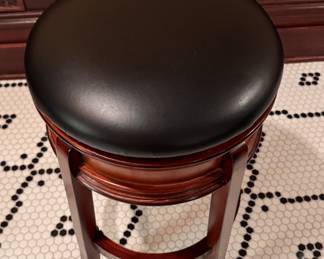 Set of 4 Swivel Bar Stools. Each Measures 30" H with 16" D. Photo 2 of 2.