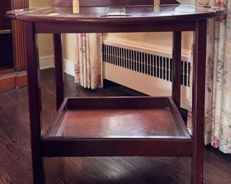Butler's Tray Table Bar Cart. Great As Is But Would Be Wonderful Painted. Ask Us For Resources! Measures 35" x 25" x 29" H. Photo 1 of 4. 