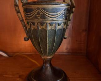 Grecian Urn-Style Table Lamp. Measures 20" H Overall. Photo 2 of 2. 