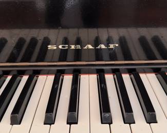 Schaaf Baby Grand Piano. Serial Number 58530. Photo 2 of 8. 