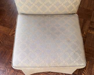 Pair of Slipper Chairs. Each Measures 26" W x 34" D. Photo 3 of 6. 