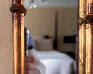 Hive Home Chinese Chippendale Gilt Wood Mirror. Measures Approximately 38" W x 58" H. Photo 3 of 3.