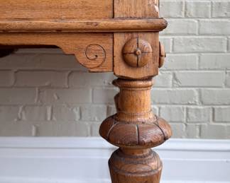 Antique Bakers Chest with Marble Top. Would Make a Great Mini Kitchen Island. Measures 42" x 27" D x 38" H. Photo 6 of 7. 