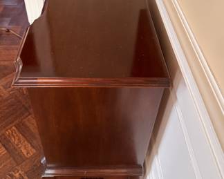 Hickory Chair Queen Anne Style Chest of Drawers — Historic James River Plantation Collection. Measures 36" W x 19" D x 32" H. Photo 4 of 5. 