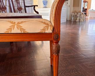 Small Upholstered Bench. Photo 2 of 4. 