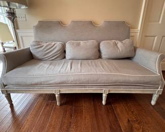 John-Richard Gustavian Sofa in the Louis XVI Style. Measures 78" W x 36" D with 18" Seat Height. Photo 1 of 7. 