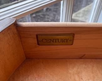 Century Furniture Reproduction Drum Table. Measures 32" D x 29" H. Photo 3 of 3. 