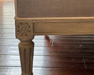 John-Richard Gustavian Sofa in the Louis XVI Style. Measures 78" W x 36" D with 18" Seat Height. Photo 5 of 7. 