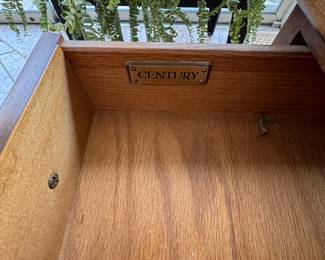 Century Console with 2 Benches. Console Measures 54" W X 16" D X 28" H. Benches Measures 18" x 14" x 18" H. Great As Is But Would Be Cool Painted. Ask Us For Resources. We Have Some Great Farrow & Ball Paint in The Steph Musur Moving Sale! Photo 5 of 7. 