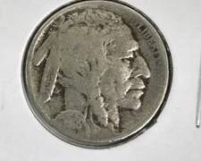1918 S Buffalo Nickel Very Good Condition