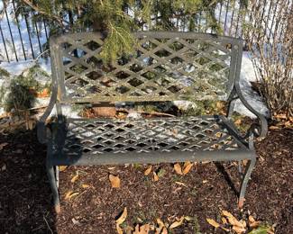 Aluminum Garden Bench