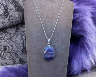 Banded Amethyst Necklace Tested