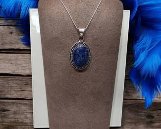 Blue Pharoah Lapis Lazuli Necklace - Knowledge & Clarity
