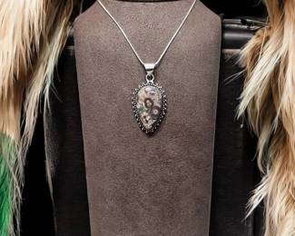 Exclusive Viper Skin Jasper Necklace 