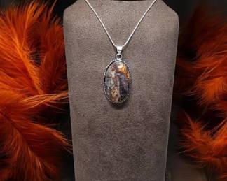 Radiant Mexican Laguna Lace Necklace Motivation  Personal Power