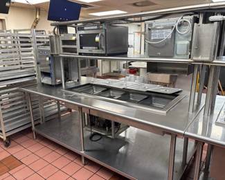 Commercial Prep Table, Refrigerated