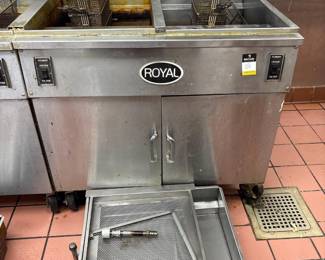 Royal Range Commercial Deep Fat Fryer