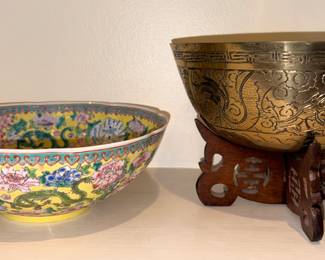 Chinese eggshell bowl, very thin, fragile