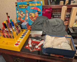 Paperboy hats, vintage Disney