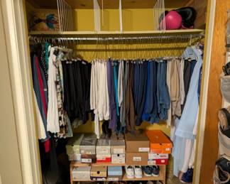 vintage men and women's clothing, M-L 