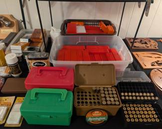 Empty bullet casings 