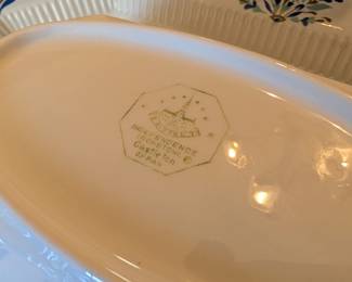 Independence Ironstone Castleton Japan blue and white China 