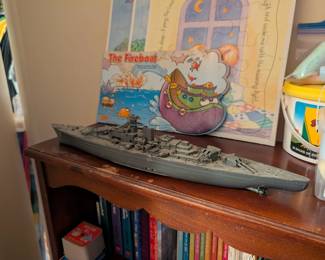 Italian battleship Caio Duilio plastic model 