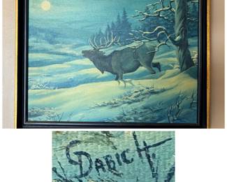 George Dabich (1922-2013) American painter and sculptor