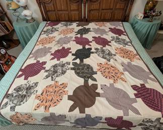 Amazing turtle quilt