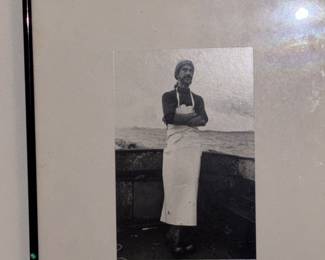 black and white photo portrait fisherman