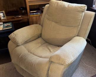 light green recliner chair