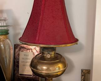 brass lamp