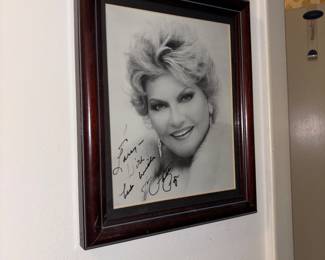 Autographed photo of Patti Page
