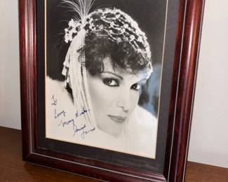Signed autograph Connie Francis 1950’s