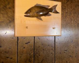 Cute fish key hanger