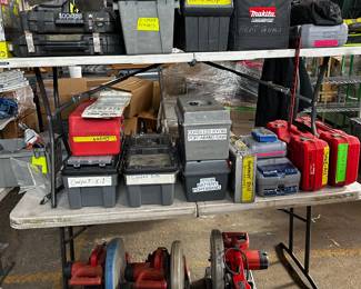 assorted power tools 