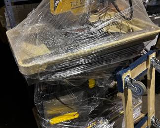 tile saw and laminate trimmer 