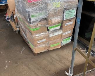 pallet of vintage books 