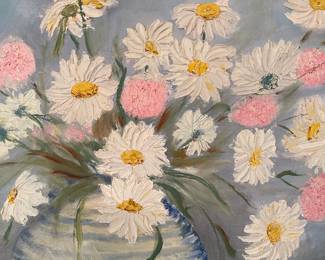 C59 - $50. Original Painting signed "Betty Walker". Measures 27" x 21.25" framed. 