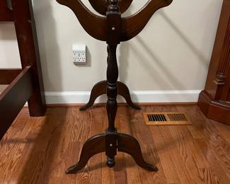 C97 - $35. Wooden Quilt Rack. Measures 24" x 16.5" x 30.5" tall. 