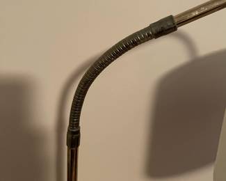 C38 - $30. Adjustable Brass Floor Lamp. 