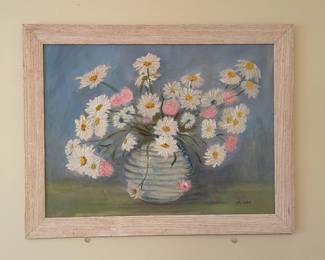 C59 - $50. Original Painting signed "Betty Walker". Measures 27" x 21.25" framed. 