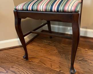 C18 - $60 PAIR of Dining Chairs. Measures 18" wide x 16.5" deep x 40" tall. 