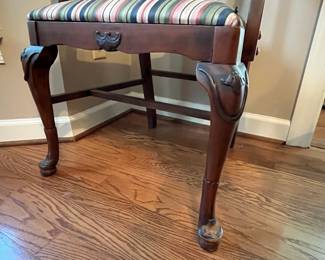 C13 - includes 1 Armed Dining Chair. Measures 24.5" wide x 20" deep x 38" tall. 